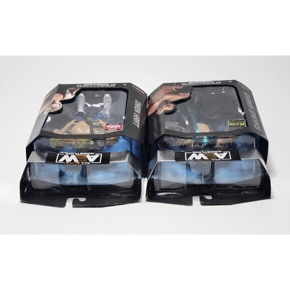 AEW Unmatched Collection Owen Hart & Shawn Spears Figure Bundle - Picture 5 of 11